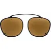 Image de Lunettes de soleil unies avec clip Vuarnet VD190400012121