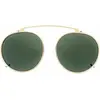Image de Lunettes de soleil unies avec clip Vuarnet VD190500031121