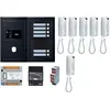 Image de Pack audio 6 post complet noir - AIPHONE - 200449