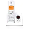 Image de Alcatel F530, Téléphone DECT, Casque sans fil, Haut-parleur, 50 pouces, Identification du nom et de l'appelant, Gris, Blanc