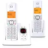 Image de Alcatel F530, Téléphone DECT, Casque sans fil, Haut-parleur, 50 pouces, Identification du nom et de l'appelant, Gris, Blanc