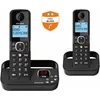 Image de Téléphone sans fil duo avec répondeur - Alcatel - F860VOICEDUONOIR -