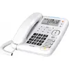 Image de Alcatel TMax 70 Téléphone filaire senior Blanc - Grosses touches ergonomiques, son amplifié, écran lisible, utilisation simple et confortable pour personnes âgées, poste fixe robuste et facile d’usage