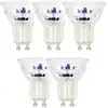 Image de Xanlite - Pack De 5 Spots Led, Culot Gu10, 4,8w Cons. (50w Eq.), 345 Lumens, Lumière Blanc Chaud - Pack5rcxg50s