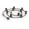 Image de Guirlande Guinguette Led Noire, Compatible Ampoules E27, 5m Extensible - Grl5230vb - Xanlite