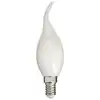 Image de Xanlite - Ampoule À Filament Led Flamme Coup De Vent, Culot E14, 4w Cons. (40w Eq.), Lumière Blanche Neutre - Rfv470fcocw