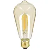 Image de Xanlite - Ampoule Led Déco Edison Vintage Au Verre Ambré, Culot E27, 7w Cons. (50w Eq.), 806 Lumens, Lumière Blanc Chaud - Rfde800sta