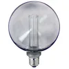 Image de Xanlite - Ampoule Led Déco Hologramme Globe (g125) Au Verre Fumé, Culot E27, 4w Cons., 100 Lumens, Lumière Blanc Chaud - Rfdhe200b125sf