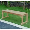 Image de Teck'attitude - Banc En Teck Massif Wimbledon 140 Cm (sans Dossier)
