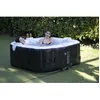 Image de Piscine gonflable avec SPA Sunspa Square Noir 6 personnes 185 x 185 x 65 cm