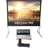 Image de Ecran De Projection Valise 6,10 X 3,43m - Format 16:9 - Toile Avant