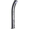 Image de Formidra Dada Curve Hybrid douche d'extérieur 40 litres solaire douche de jardin aluminium brossé