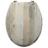 Image de Abattant Wc Mdf Ombo Beige- Charnières Inox Msv