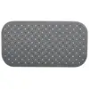 Image de Tapis Fond De Baignoire Antidérapant Caoutchouc Class 36x76cm Gris Msv