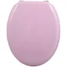 Image de Abattant Wc Mdf Cleo Rose Poudré - Charnières Inox Msv