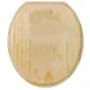 Image de Msv - Abattant Wc Mdf En Décor Pin Beige - Charnières Ps