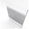 Image de Paroi de Douche avec Bande Miroir 140x200cm - Verre 8mm - Profilé Chrome - FREEDOM 2 MIRROR