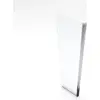 Image de Volet pivotant pour paroi de douche fixe - 40x200cm - Verre transparent 6mm - Profile Chromé
