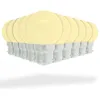 Image de Arum Lighting   Lot De 10 Ampoules Led B22 1w (équivalent 20w)   Lumière Jaune   Plastique Incassable   Angle De Diffusion 270°