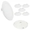 Image de Arum Lighting - Lot De 5 Spots Encastrables Led Extra-plat 18w Température De Couleur: Blanc Neutre 4000k