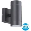 Image de Applique Extérieur Noir Double Faisceau Gu10 Ip54