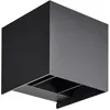 Image de Applique Carré Palma Extérieur Double Faisceaux 10w Eq 70w Ip65 Température De Couleur: Blanc Chaud 3000k