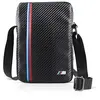 Image de BMW BMTB8MCPBK Étui pour Tablette en Cuir synthétique à Rayures Effet Carbone Tricolore 17,78-20,32 cm (7-8") en occasion ou reconditionné