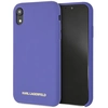Image de Coque Pour Iphone Xr En Silicone Violet Karl Lagerfeld