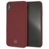 Image de Coque Rigide Rouge Mercedes Mehci65silre Pour Iphone Xs Max, Gamme Silicone Line