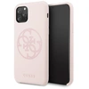 Image de Etui Guess do iPhone 11 Pro jasnoró?owy Silicone 4G Tone On Tone - Neuf