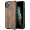 Image de Coque Pour Iphone 11 Pro Max Mercedes Wood Line Marron Noyer