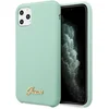 Image de Etui Guess do iPhone 11 Pro Max zielony Silicone Vintage Gold Logo - Neuf