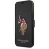 Image de Collection De Broderies Polo Us Polo Usflbkp12mpugflbk Pour Iphone 12/12 Pro 6.1 Noir/noir