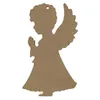 Image de Ange Prieur En Bois Mdf À Décorer - 15 X 9 Cm