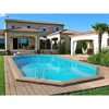 Image de Piscine En Bois Habitat Et Jardin Palma - 7.57 X 4.07 X 1.31 M