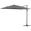 Image de Parasol jardin déporté "Sun 3" - 3 x 3 m - Gris