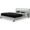 Image de Habitat Et Jardin - Lit Led 'maria' - 160 X 200 Cm - Blanc