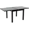 Image de Table de jardin aluminium extensible "Porto 8" - Phoenix - Noir