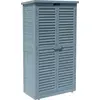 Image de Armoire de jardin "Space" - 87 x 46.5 x 160 cm - Bleu ciel