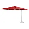 Image de Toile parasol déporté "Sun 3" - 3 x 3 m - Rouge