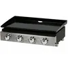 Image de Habitat Et Jardin   Plancha À Gaz 4 Brûleurs 9.7kw   Surface De Cuisson 71 X 39.5 Cm   Structure Acier Inoxydable   Bac À Graisse Amovible