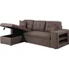 Image de Habitat Et Jardin - Canapé D'Angle Convertible/réversible 'axel' - 3 Places - Taupe