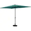 Image de Parasol rectangulaire inclinable "Sol 2" - 2 x 3 m - Vert