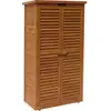 Image de Armoire de jardin "Space" - 87 x 46.5 x 160 cm - Marron