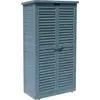 Image de Armoire de jardin "Space" - 87 x 46.5 x 160 cm - Bleu ciel