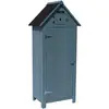 Image de Armoire de jardin "Cabanon" - 77 x 54.5 x 179 cm - Bleu ciel