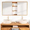 Image de Wanda Collection - Miroir Armoire De Toilette 130 Cm