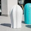 Image de Wanda Collection - Sculpture Jardin Cactus Blanc 70cm