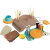 Image de Kit de poterie professionnel pour studio, comprenant 2 kg d'argile