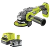 Image de Pack Ryobi Meuleuse D'Angle Brushless 18v One+ R18ag7-0 - 1 Batterie 18v 4.0ah - 1 Chargeur Rapide Rc18120-140